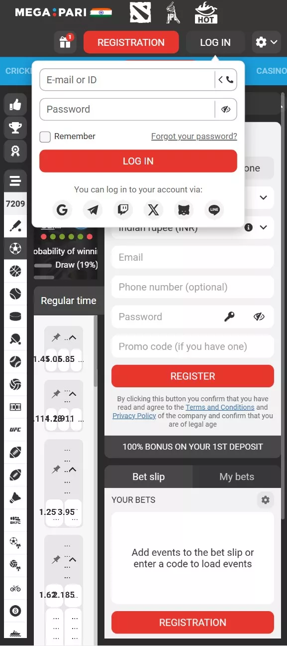 The third image of the app ,Online betting platform with the best betting games with highest cash rewards